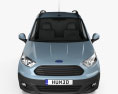 Ford Transit Courier 2018 3D модель front view