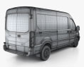 Ford Transit Minibus 2017 3D模型