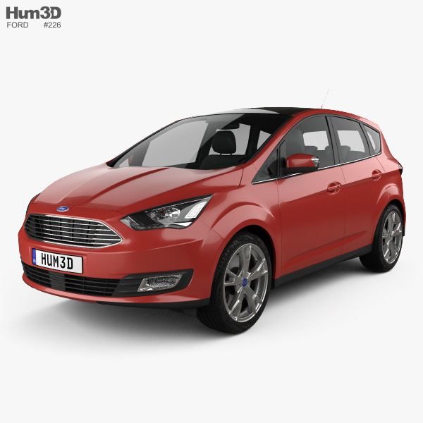 Ford C-Max 2018 3D-Modell