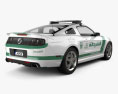 Ford Mustang Roush Stage 3 Police Dubai 2015 3d model back view