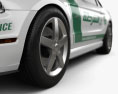Ford Mustang Roush Stage 3 Policía Dubai 2015 Modelo 3D