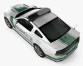 Ford Mustang Roush Stage 3 Police Dubai 2015 3d model top view
