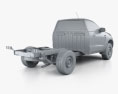 Ford Ranger Single Cab Chassis XL 2018 3D модель