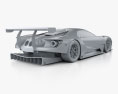 Ford GT Le Mans 경주 용 자동차 2016 3D 모델 