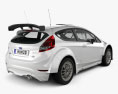 Ford Fiesta R5 3도어 2016 3D 모델  back view