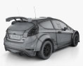 Ford Fiesta R5 3ドア 2016 3Dモデル
