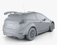 Ford Fiesta R5 3-Türer 2016 3D-Modell