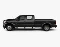 Ford F-450 Crew Cab XL 2014 3D 모델  side view