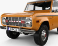 Ford Bronco 1975 3D 모델 