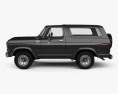 Ford Bronco 1978 3d model side view