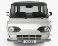 Ford E-Series Econoline Pickup 1963 3D 모델  front view
