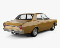 Ford Falcon 1968 3D 모델  back view