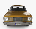 Ford Falcon 1968 3D 모델  front view