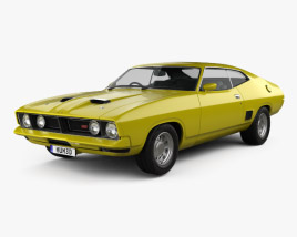 Ford Falcon GT Coupe 1973 Modelo 3D