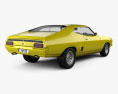 Ford Falcon GT Coupe 1973 3D 모델  back view
