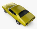 Ford Falcon GT Coupe 1973 3D-Modell Draufsicht