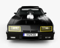Ford Falcon GT Coupe Interceptor Mad Max 1979 Modèle 3d vue frontale