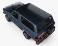 Ford Bronco 1991 3D-Modell Draufsicht