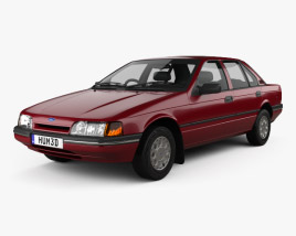 3D model of Ford Falcon 1991