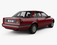 Ford Falcon 1991 3D 모델  back view