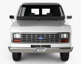 Ford E-Series Econoline Cargo Van 1991 3D 모델  front view