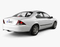 Ford Falcon Forte 2002 3D 모델  back view