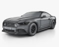 Ford Mustang Cobra Jet 2019 3D 모델  wire render