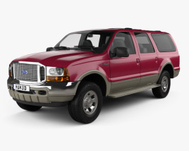 Ford Excursion 2005 3D-Modell