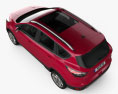 Ford Escape Titanium 2020 3D-Modell Draufsicht
