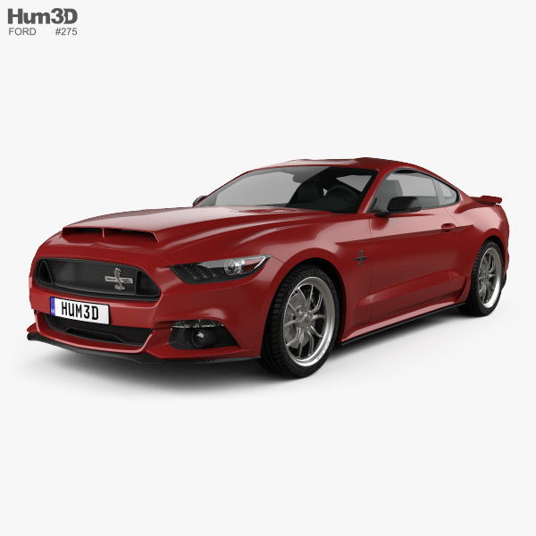 Ford Mustang Shelby Super Snake 2018 3D модель