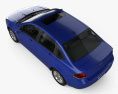 Ford Focus SES (US) 轿车 2008 3D模型 顶视图