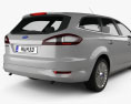 Ford Mondeo Turnier 2010 3D 모델 
