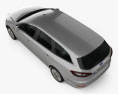 Ford Mondeo Turnier 2010 3Dモデル top view
