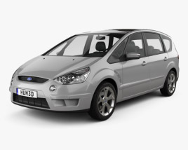3D model of Ford S-Max 2010