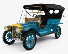 Ford Model K Touring 1906 3D model