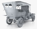Ford Model K Touring 1906 Modello 3D