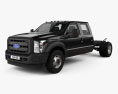Ford F-550 Crew Cab Chassis 2015 Modèle 3d