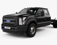 Ford F-550 Crew Cab Chassis 2015 Modelo 3d