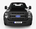Ford F-550 Crew Cab Chassis 2015 Modèle 3d vue frontale