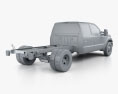 Ford F-550 Crew Cab Chassis 2015 3D 모델 