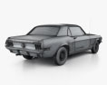 Ford Mustang hardtop 1968 3D模型