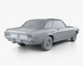 Ford Mustang hardtop 1968 3D модель
