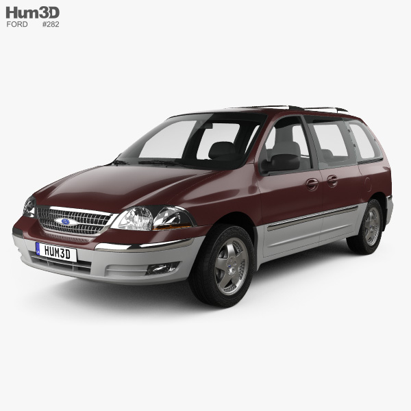Ford Windstar 2000 3D 모델 