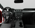 Ford Mustang GT с детальным интерьером 2018 3D модель dashboard