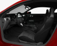Ford Mustang GT з детальним інтер'єром 2018 3D модель seats
