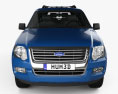 Ford Explorer 2010 3D 모델  front view