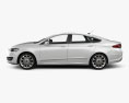 Ford Mondeo (Fusion) Vignale 2018 3d model side view