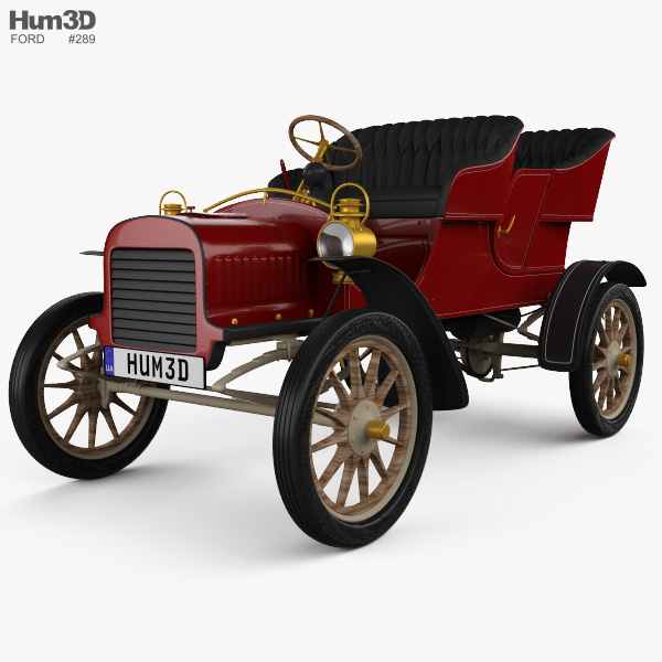 Ford Model C 1904 3D model