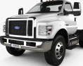 Ford F-650 / F-750 Regular Cab Tractor 2019 Modello 3D