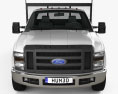 Ford F-350 Regular Cab Flatbed 2016 3d model front view